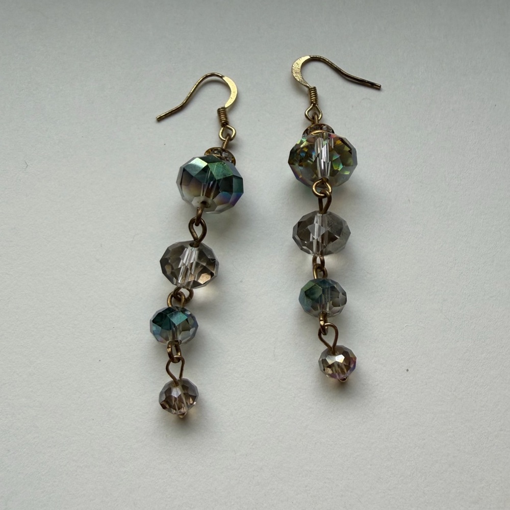 Crystal Drop Dangle Earrings
